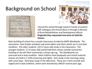 Background on School


                                 I found this school through word of mouth of another
             ...