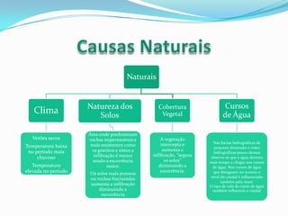 Causas Naturais
