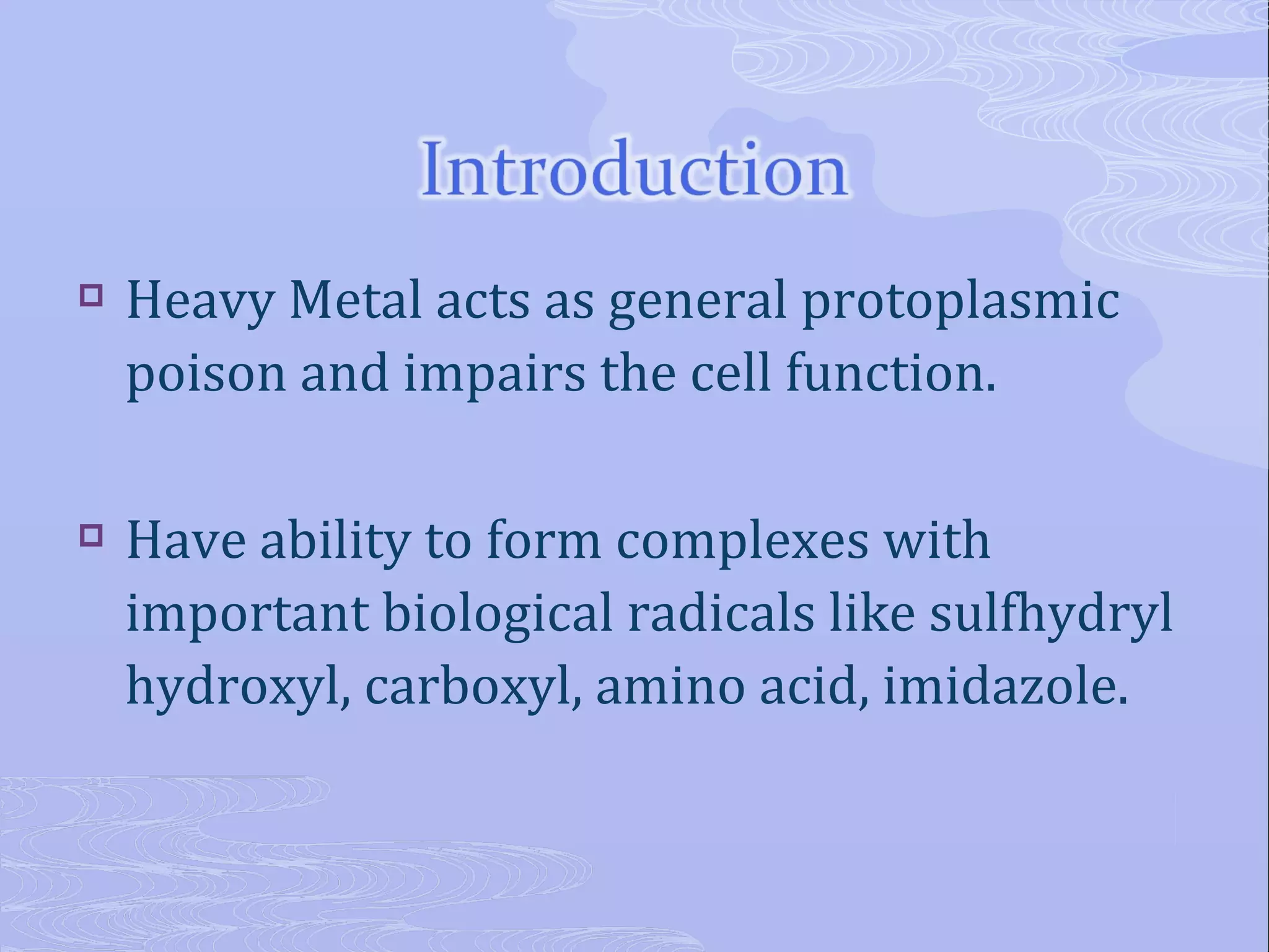 Chelating agents (VK) | PPT