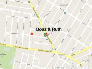 Boaz & Ruth




              @ SVADSI   @Cheryl Heller
 