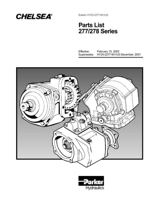 Chelsea 277-parts-manual | PDF