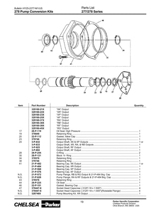 Chelsea 277-parts-manual | PDF