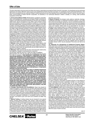 Chelsea 277-parts-manual | PDF