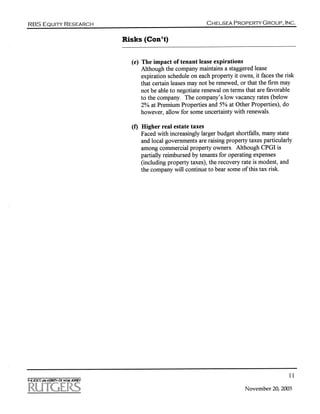 Chelsea Property Group (Reit)