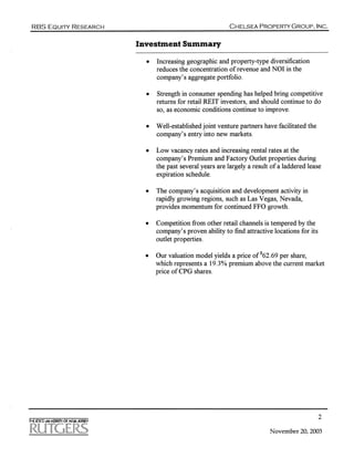 Chelsea Property Group (Reit)