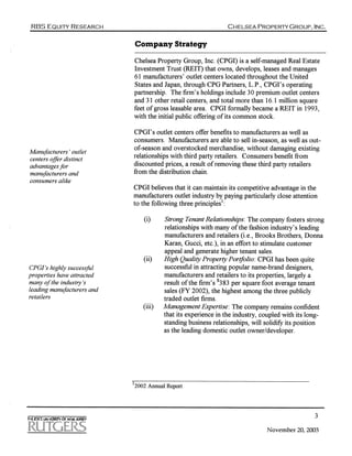 Chelsea Property Group (Reit)