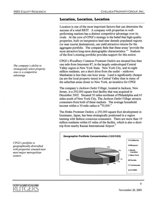 Chelsea Property Group (Reit)