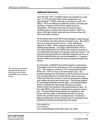 Chelsea Property Group (Reit)