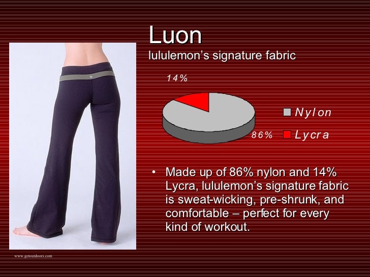 lululemon luon fabric