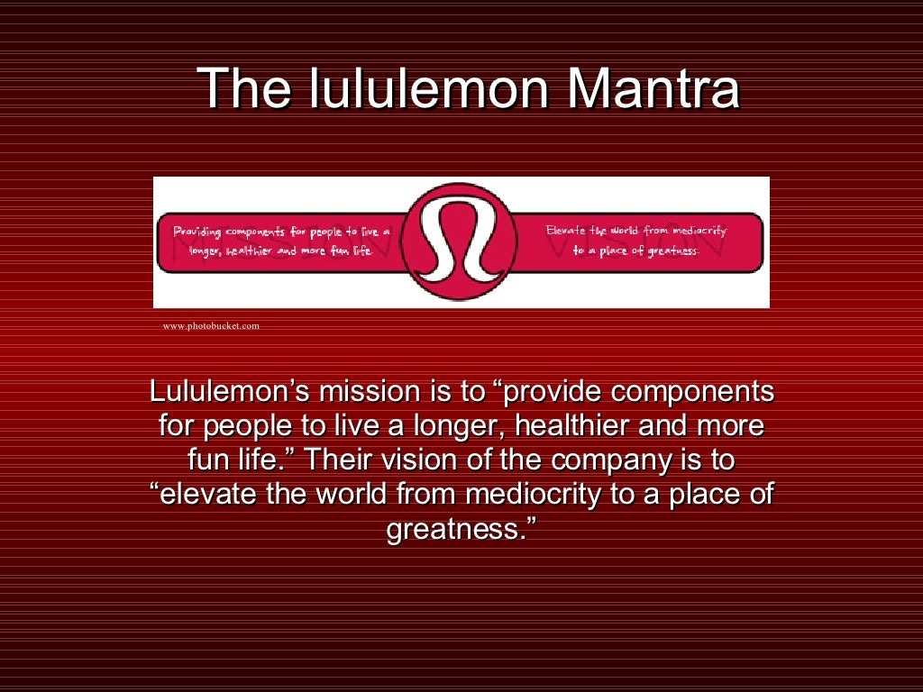 lululemon releases histamine