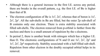 CHEM 1103 Atomic Structure 2 form the UOM | PDF