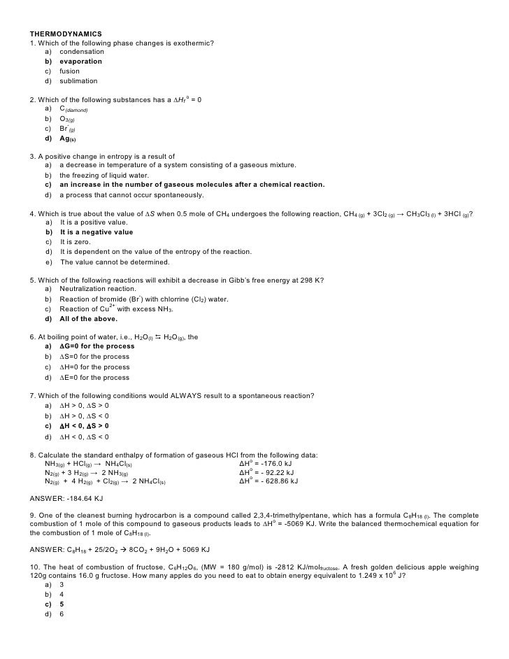 thermochemistry-worksheet-with-answers