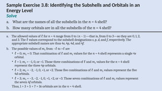 Shell Subshell Worksheet Chemistry Chapter 3 — Atomic Structure: Explaining the Properties of ...