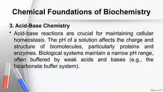 CHEM 301 BIOCHEMISTRY PRELIM 1 Discussion | PPTX