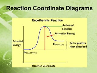 Reaction Coordinate Diagrams
 