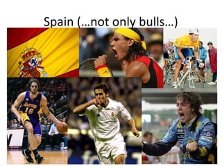 Spain (…not only bulls…)
 