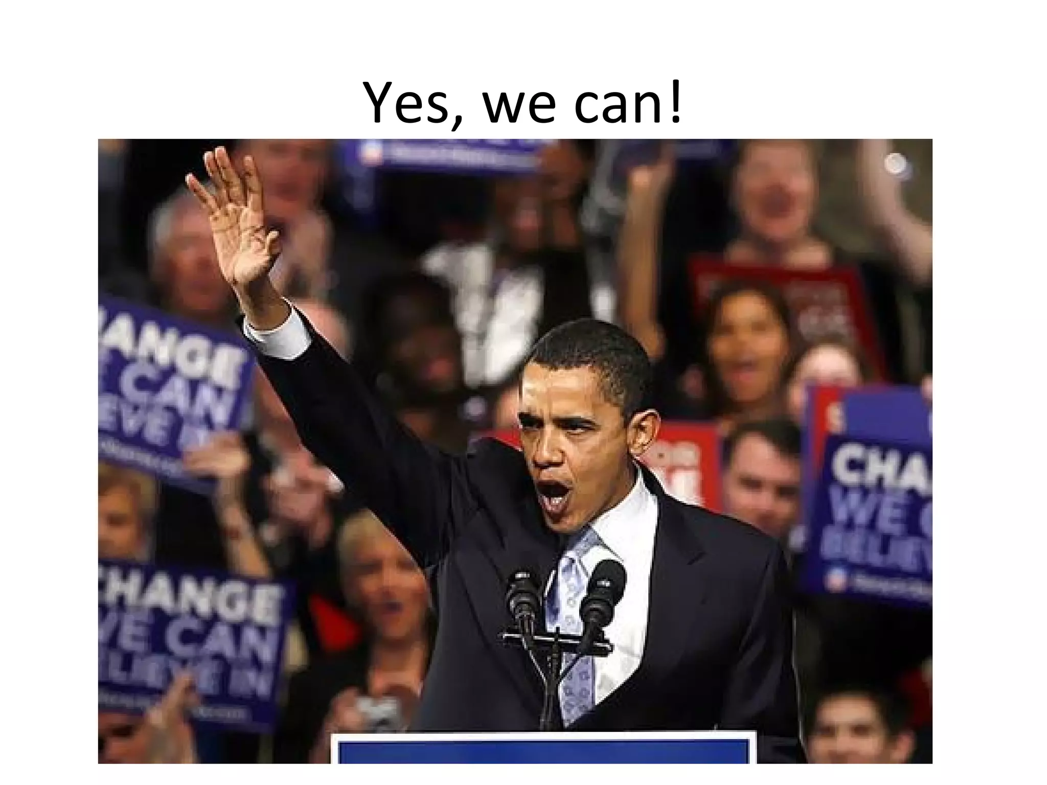 Yes, we can! 