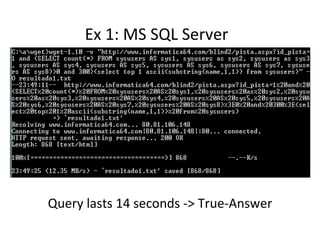 Ex 1: MS SQL Server Query lasts 14 seconds -> True-Answer 