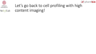 Let’s go back to cell profiling with high
content imaging!
 