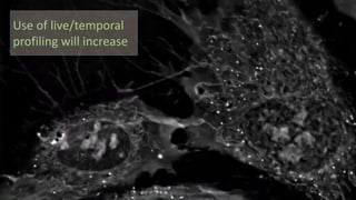 Use of live/temporal
profiling will increase
 