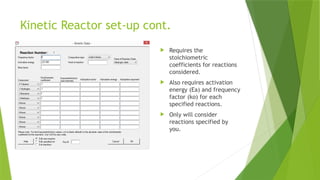 Understanding Chemcad Reactor Modeling.pptx