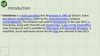 ChemDraw and its Features | PPT