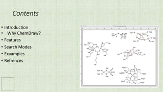 ChemDraw and its Features | PPT