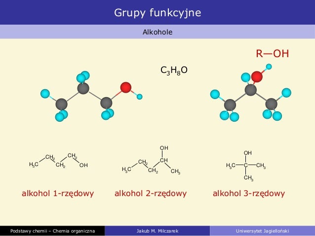 Podstawy chemii - Chemia organiczna