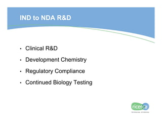 Chemical Development