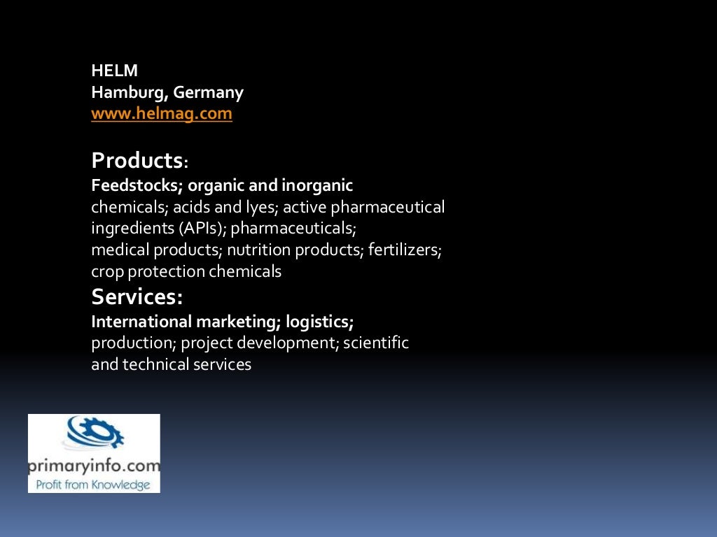 Chemical distributorsgermany