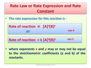 Chemical kinetics-ppt | PPTX