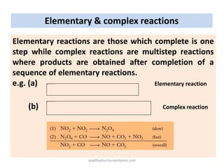 Chemical kinetics-ppt | PPTX