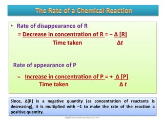 Chemical kinetics-ppt | PPT