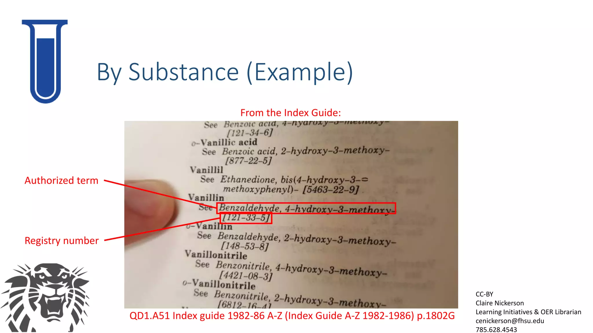 How to Use Chemical Abstracts (in Print) | PPTX