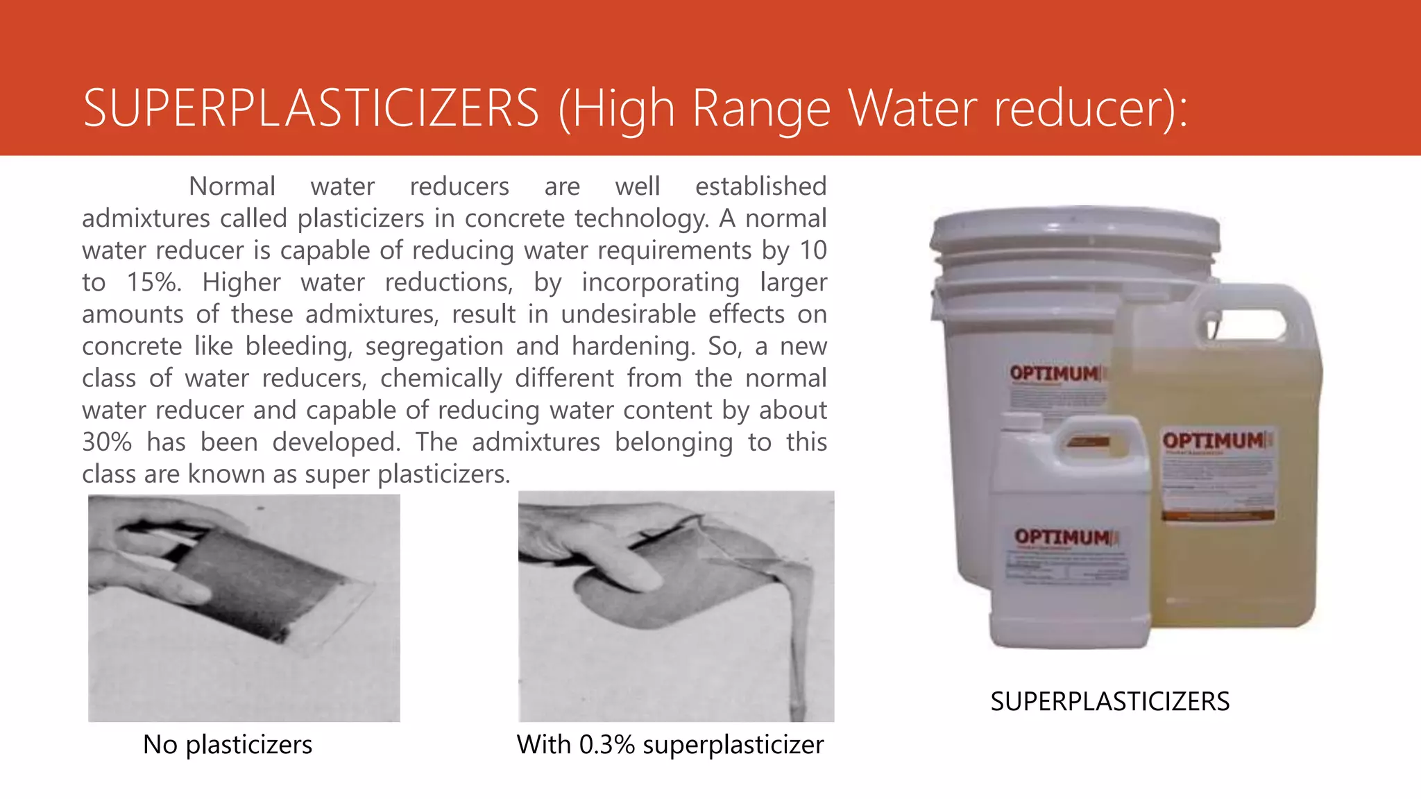 CHEMICAL ADMIXTURES FOR CONCRETE | PPTX