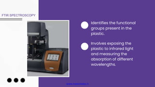 Chemical analysis test for plastic - Maeon laboratory | PPTX