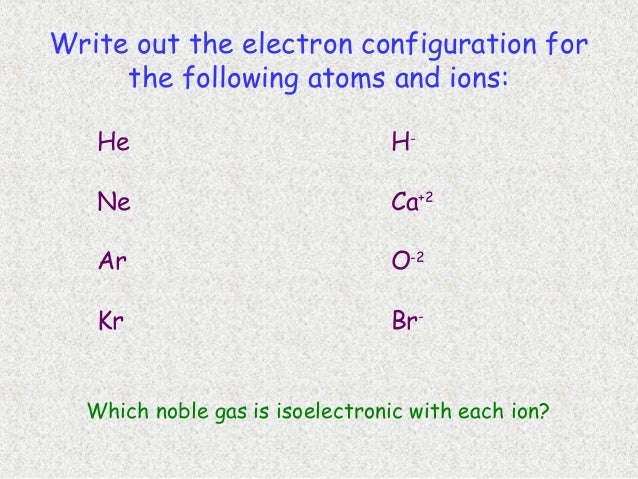 configuration o-2 ion electron bonding Chemical