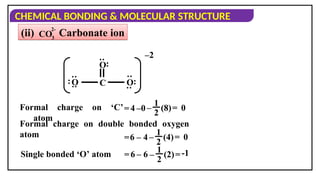 Chemical bonding and molecular structure | PPT