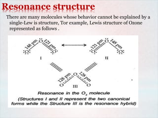 Resoonance Structures. Examples Chemical bonding xi , dr.mona srivastava , founder masterchemclasses | PPT
