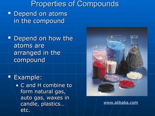 chemical bonds and compounds and properties.ppt