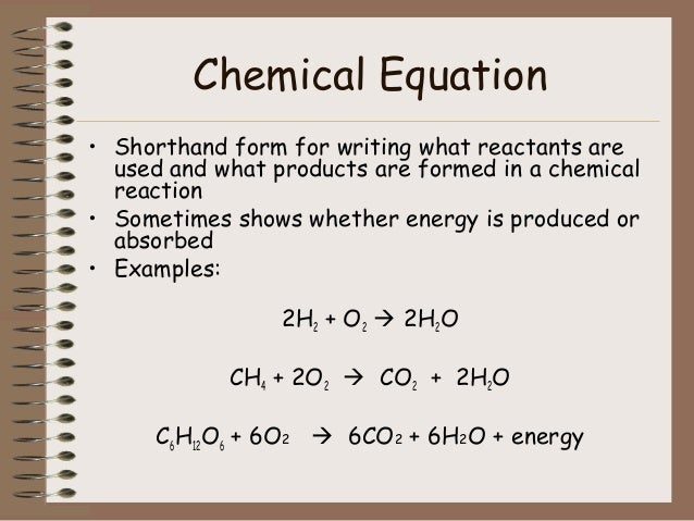chemical bonds and reactions shorthand form chemistry