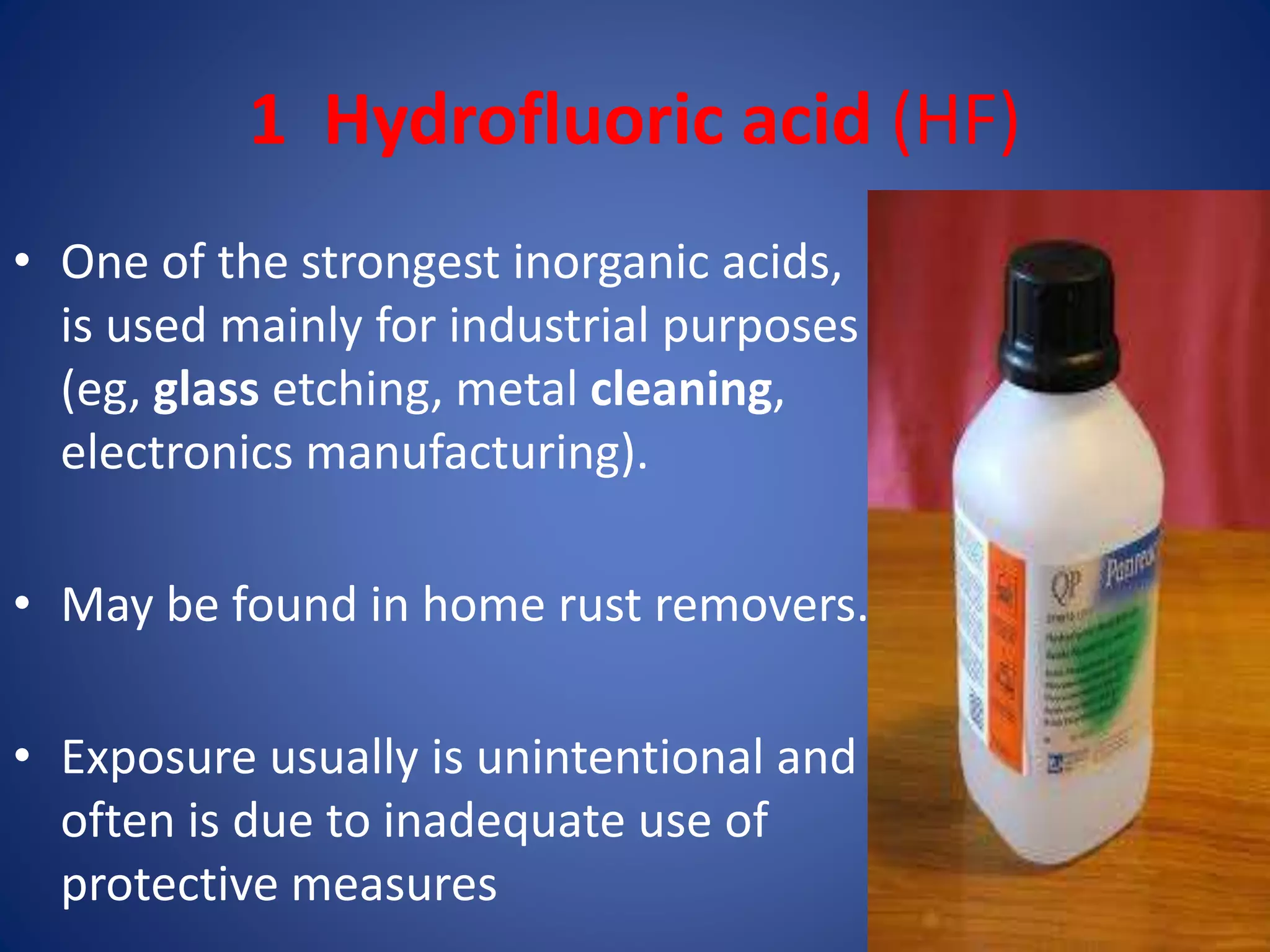 Chemical burns | PPTX