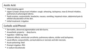 Chemical, electrical and radiation burns | PPTX
