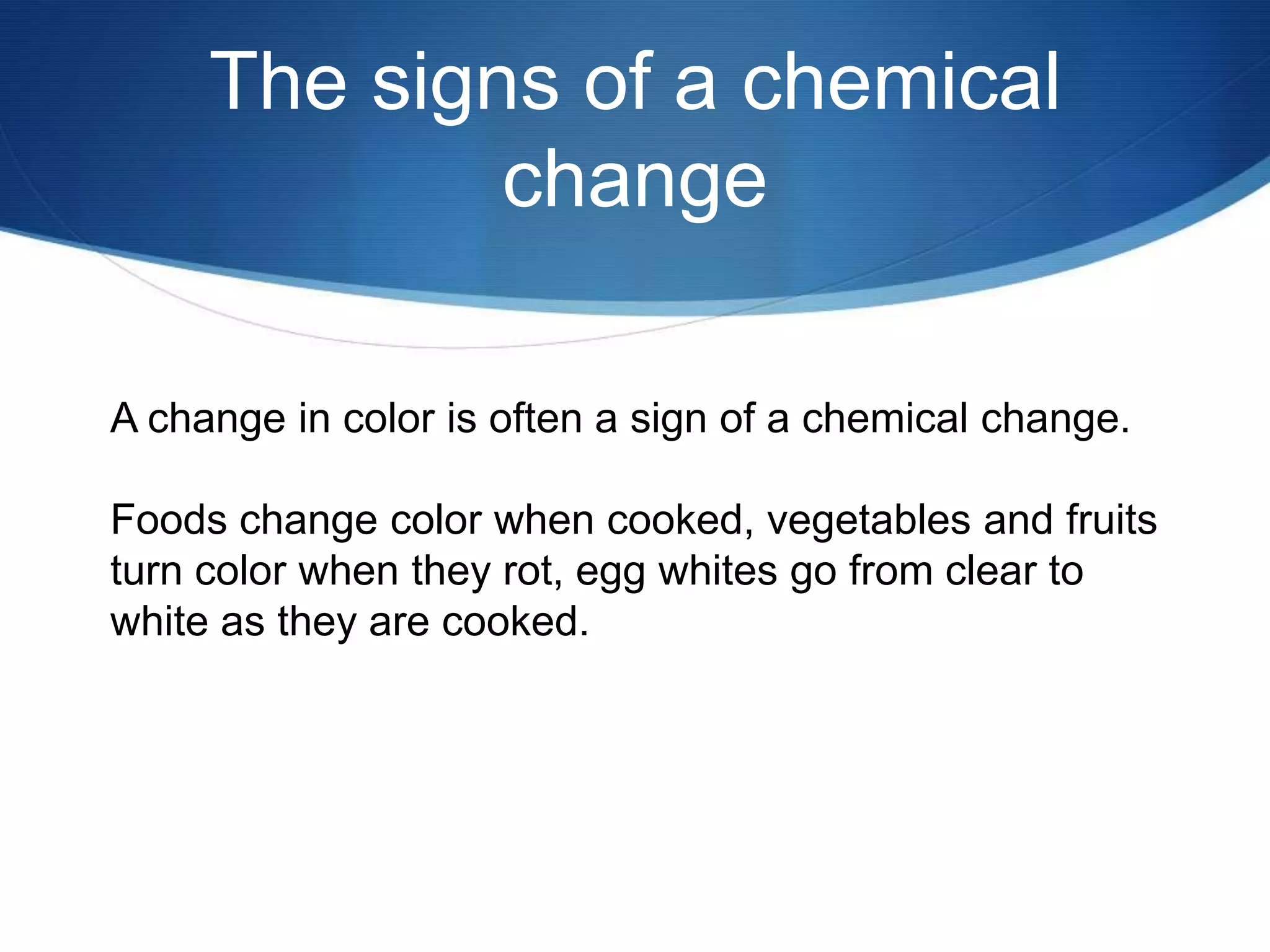 Chemical Changes | PPTX