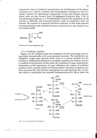 Chemical changes in food during processing