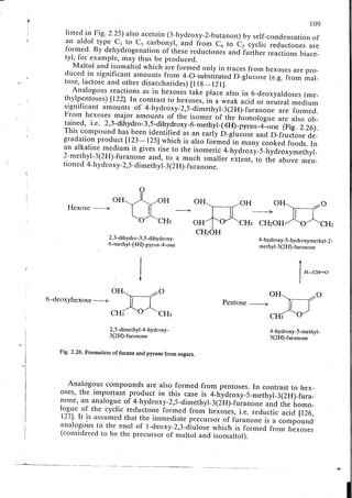 Chemical changes in food during processing