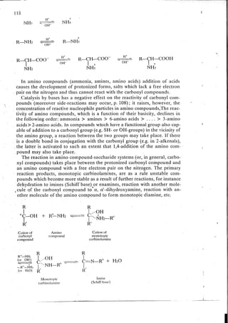Chemical changes in food during processing