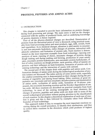 Chemical changes in food during processing