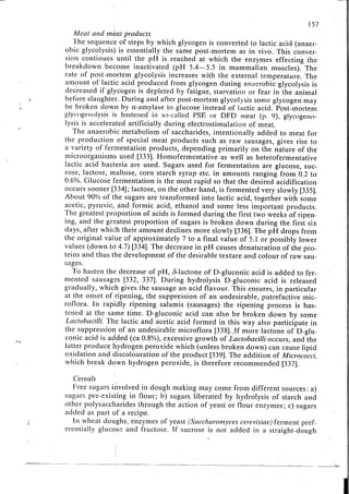 Chemical changes in food during processing