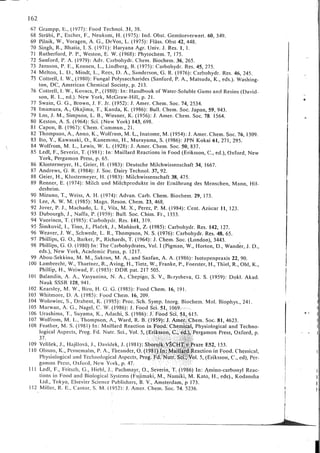 Chemical changes in food during processing